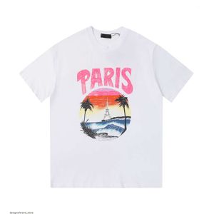 5A Paris Tshirts Mens BB T-shirts Europe France France Designers LETRES 3D POLOS POLOS MODE TSHIRT FEMMES VOITS COTTON COTTON COUPE CHORD