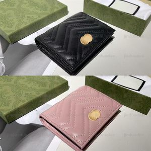 5A qualité sacs à main en cuir véritable porte-cartes de créateurs de luxe portefeuilles hommes porte-monnaie de mode originale avec boîte femmes porte-clés 279H