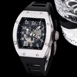 5A RichardMile Horloge RM010 Diamanten Geskeletteerd Automatisch uurwerk Korting Designer Horloge Voor Heren Dameshorloges Fendave