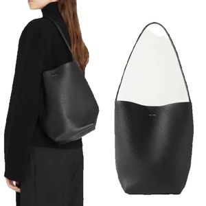 5a taille Blanc The Row Park Sac fourre-tout pour femme S Sac à main Designer Épaule Seau Femmes Sacs Hommes Véritable Pochette en cuir Bandoulière