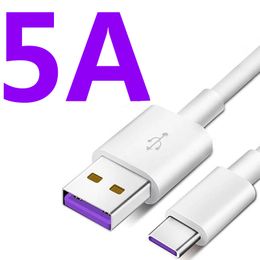 5A SuperCharge Chargeur Rapide Type C Câble USB Chargeur Super Rapide pour Samsung S10+ S9 S8 HTC LG Xiaomi Oppo Vivo Huawei Mate 20 P30 Pro Nova 5