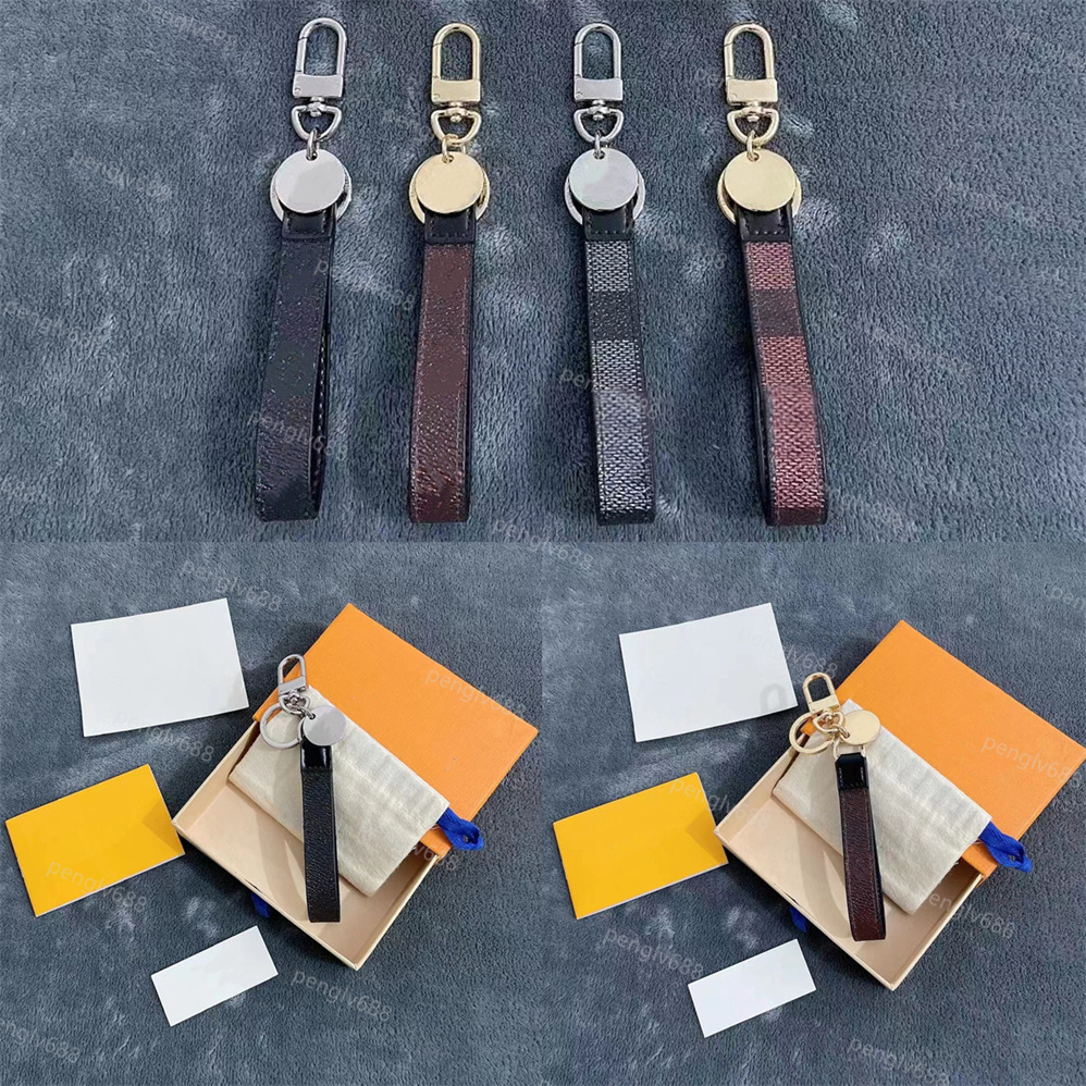 5A Top Key Chain Marke Designer Schlüsselanhänger Herren Luxus Auto Schlüsselanhänger Damenkette Handmade Leder Männer Tasche Anhänger Multicolor Zubehör