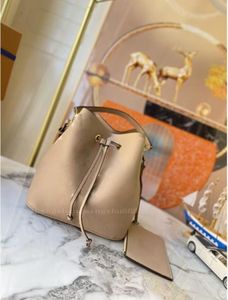 5A Topkwaliteit designertassen Echt lederen damesschoudertassen Embossing bakken Handtas Portemonnee Crossbody Tas Bucket Bag Handtassen Tote Bag Portefeuilles met stofzak