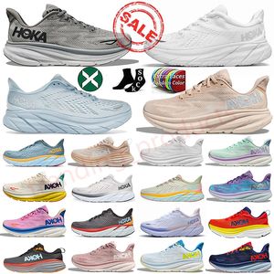 5A Top Qualité Hoka Chaussures One One Bondi 8 Clifton 8 9 Runner Hoka Free Pepople Baskets Hokas triple noir blanc port lunaire rock femmes hommes formateurs samber taille 47