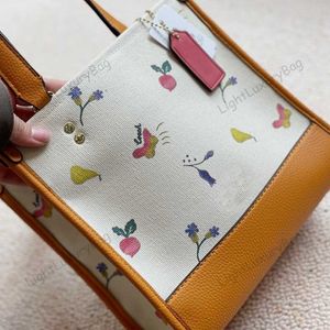 5a Tote Bag Designer Leather Canvas Patchwork Crossbody Wallets Fashion Handtassen Prachtig voor vrouwen Classic Famous Brand Shopping Portes221025