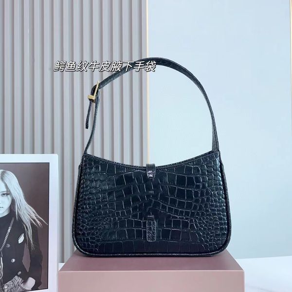 5A sac de chômage hobo en cuir pour femme mini sac sous les bras tuotebag sac à main cleo de haute qualité sac à bandoulière pour homme sac à bandoulière marque portefeuille crocodile