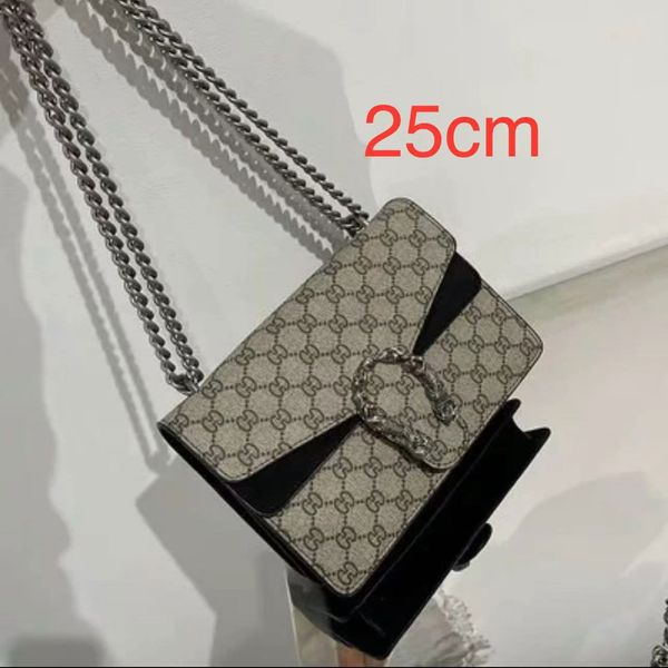 5AAA Bolso de mano de diseñador negro para hombres Bolso de lujo Monedero Serpiente Espejo Calidad Embrague Pochette Bolsa de mensajero para mujer Cadena de plata de cuero Bolsas de hombro CrossBody