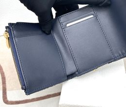 5high qualité Designer mode quatre couleurs femmes petits portefeuilles sac à main Pouche de pochette de cartes de selle sans boîte y10