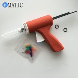 Plastic vmático 5cc 5 ml de soldadura de plástico jeringa de flujo Pistola de calafateo para aceite verde