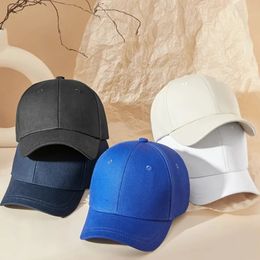 5 cm Capeur de baseball court papa d'été coton du soleil de soleil dame chapeaux de sport homme grandes taille Caps 5559cm 6065cm 240416