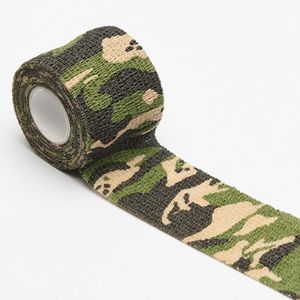 Bandage élastique auto-adhésif de Camouflage de 5cm x 4.5m pour l'enveloppe de poignée de tatouage de stylo de tatouage pour la Protection de coude de doigt d'articulation de corps