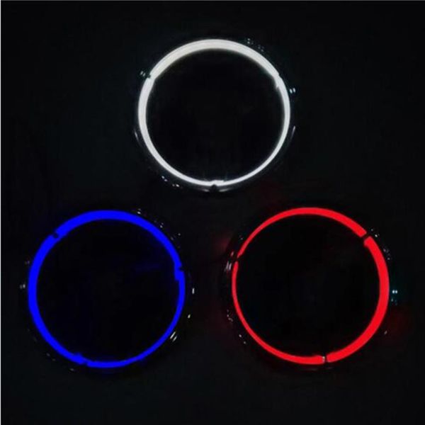 5D voiture badges LED Logo Lumière Auto Emblème Blanc Rouge Bleu Ampoule Arrière Style Badge Lampe Externe Lights330u