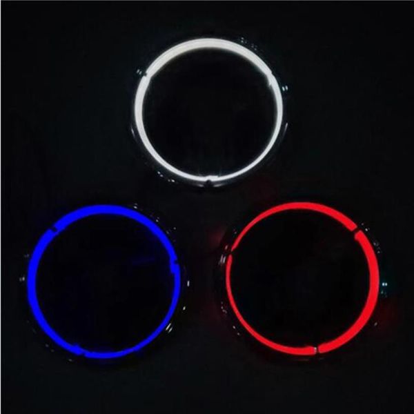 5D voiture badges LED Logo Lumière Auto Emblème Blanc Rouge Bleu Ampoule Arrière Styling Badge Lampe Externe Lights2353