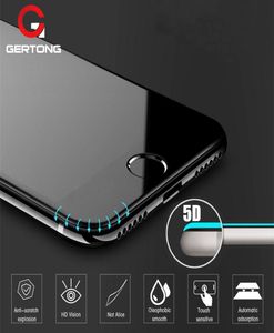 Protecteur d'écran à couverture complète à bord incurvé 5D pour iPhone 6 7 6S Plus 11 Pro Max en verre trempé pour iPhone 8 Plus X XR XS Max Glass2363144