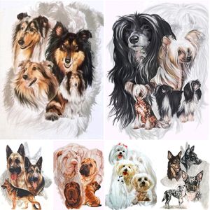 5D DIY Diamond Painting Animals Dog Cross Stitch Kit Full Drill Square Embroidery Mosaic Art Picture Of Rhinestones Decor Gift