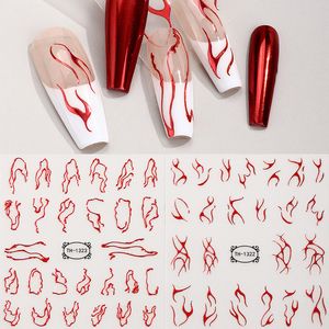 5D reliëf kerst nail art stickers sneeuwvlok nail of art sticker zelfklevende nagelstickers voor acryl