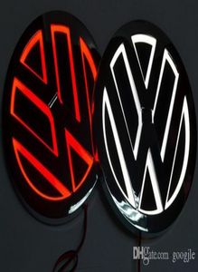 Lampe de logo de voiture à LED 5D 110 mm pour VW Golf Magotan Scienrocco Tiguan CC Bora Cadge Symboles LED LAMPE AUTO EMBLLEME arrière LIGHT 2734983