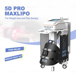 5D Maxlipo Lipolaser Body Slanking Sculpting Machine PDT LED Infrarood Therapie Taille Belt Device 650 Nm 940 Nm golflengte lage intensiteit diode laser faciliteit