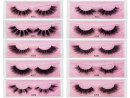 5D Mink Eyelashes Whole Natural False Eyelashes 5D Mink Lashes Soft make up Extension Makeup Fake Eye Lashes 5D Series K01K17423561