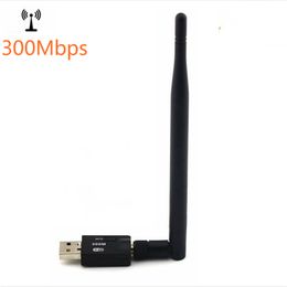 5DBi USB WiFi-adapter 802.11n 300Mbps Draadloze netwerkkaart Hoge snelheid voor pc-laptop