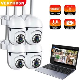 5G 1080P Camera's WiFi Video Surveillance IP Outdoor Beveiligingsbescherming Monitor 4.0x Zoom Home Wireless Track Alarm Waterdicht 240422