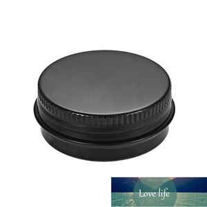 5 g / 10 g / 15 g / 20g frosted zwart aluminium pot lip olie cosmetische oogcrème fles hervulbare batom lotion tin container 50pcs