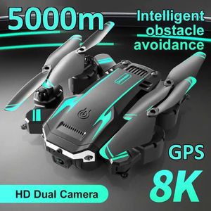 5G Drones 8K Hd Caméra Gps Longue Portée 5000M Dron Évitement D'obstacles Professionnel Rc Hélicoptère Fpv Drone Spectacle De Lumière Télécommande Uav Drones Accessoires Pour Adulte