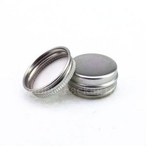 5G Mini Aluminium Jar Cream Sample Tin 5cc Cosmetische Lip Balsem Container Kleine Metalen Pot, aluminiumflessen Groothandel