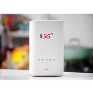 Producto 5G Original China Unicom 5G CPE VN007 Enrutador Wi-Fi inalámbrico Modo dual NSA y SA Compatible con 4G LTE-TDD y FDD bands178Y