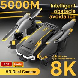 Drones intelligents Wifi 5G, caméra Hd 8K Gps longue portée 5000M, évitement d'obstacles, hélicoptère Rc Professionnel, Drone Fpv, spectacle de lumière, télécommande, accessoires de Drones Uav