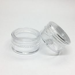 5Gram Cosmetische Plastic Jar Clear Base Cream Lege Pot Sample Jar 5ml Mini Plastic Fles Nail Art Glitter Poeder Container Case