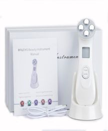 5IN1 RFEMS Radio Mesothérapie Electroporation Face Beauty Pen Radio Fréquence LED PON Face Skin Remover Remover WR2968043