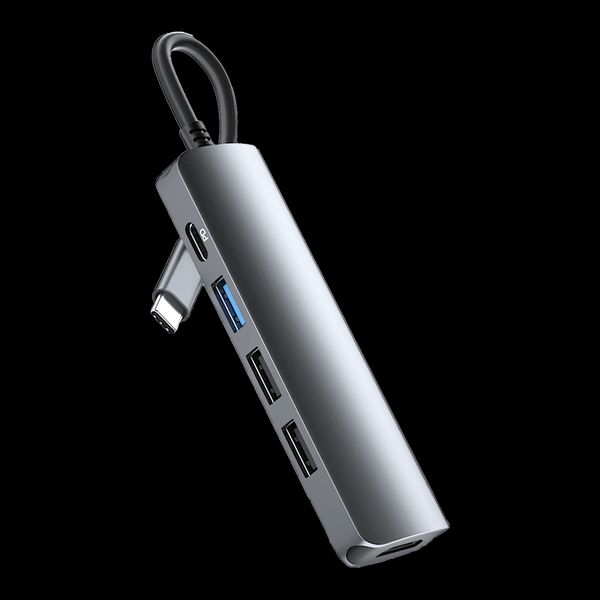 Hub 5in1 USB-C - 0302gr PD 100W Super Charge USB 3.0 Fast Data Transmission