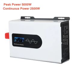 5 kW Pure Sine Wave Inverter 12V 220V Portable Power Bank Solar Hybrid Inverter 5000W DC 12V 24V 48V 60V 72V tot AC 220V Charger