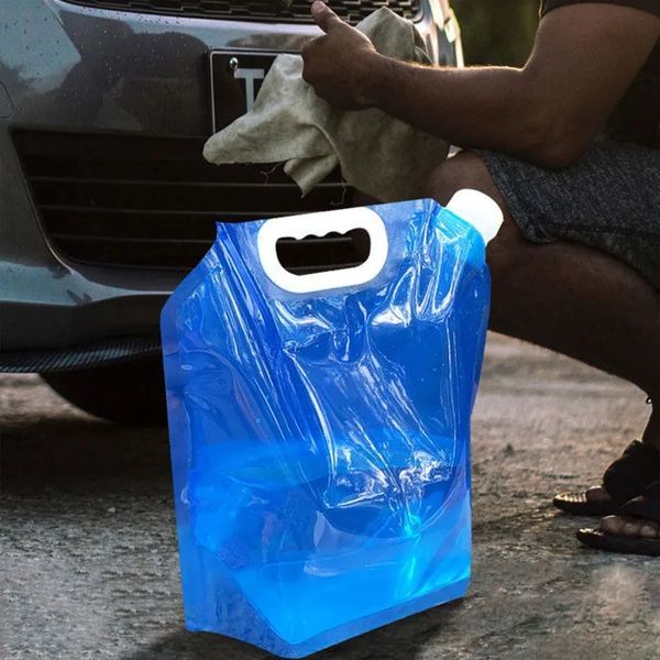 5L/10L Hydratation Gear OutdoorBags Pliable Pliant Potable Camp Cuisson Conteneur D'eau Sac Transporteur De Voiture Réservoir D'eau