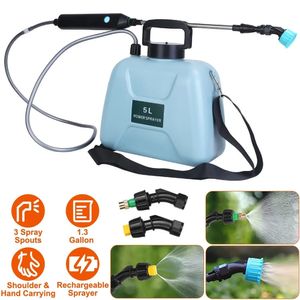 5L Elektrische spuittuin Automatische atomisatie USB Oplaadbare plantenspuitfles Sprinkler HUBER CAN TUINE irrigatie 240403