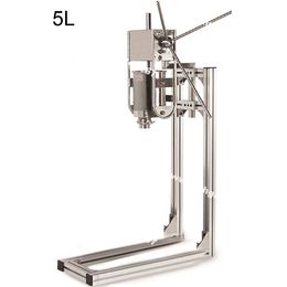 5L Heavy-Duty Handmatige Roestvrijstalen Spaanse Churro Maker Machine Filller met werkende standaard