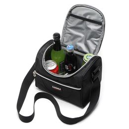 Bolsa de almuerzo de 5L, bolso de picnic con aislamiento térmico impreso, bolso de hombro portátil, bolso de mano 240226