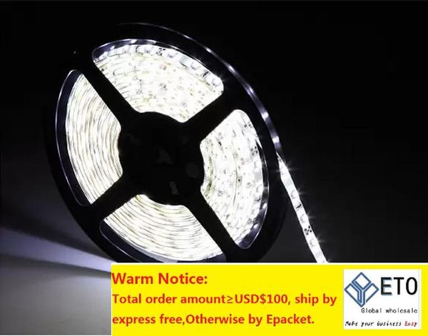 Bande lumineuse LED non étanche, 5m, 12V, 24W, pour vacances, mariage, auditorium, marche, décoration, 12 volts, rouge, bleu, vert, blanc chaud