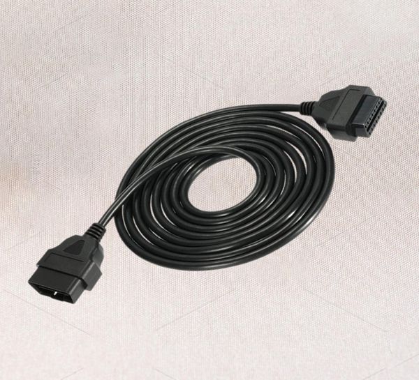 5m 16PIN OBD 2 II Elm327 câble d'extension mâle à femelle connecteur ODB2 EML 327 adaptateur outil de Diagnostic Tools5280379