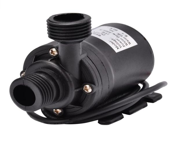 Mini bomba de agua sumergible ultrasilenciosa de 5M 800LH DC12V, bomba de agua de Motor sin escobillas impermeable para jardín y hogar 2205106741042