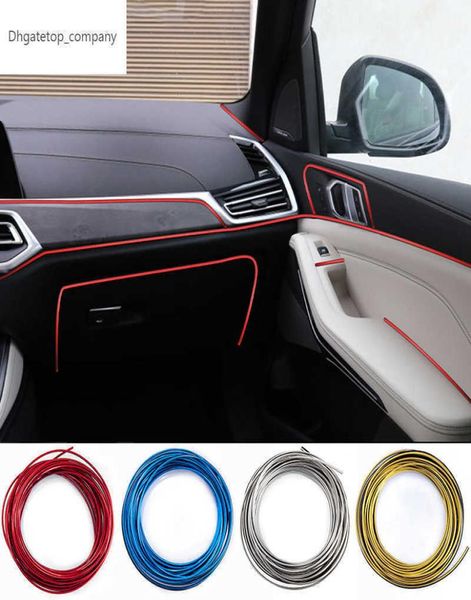 Strips de ajuste interiores de 5m para automóvil para Kia Sportage Cerato Optima K5 Rio Rondo Ceed Picanto CAR Central Control Accesorios 8502696