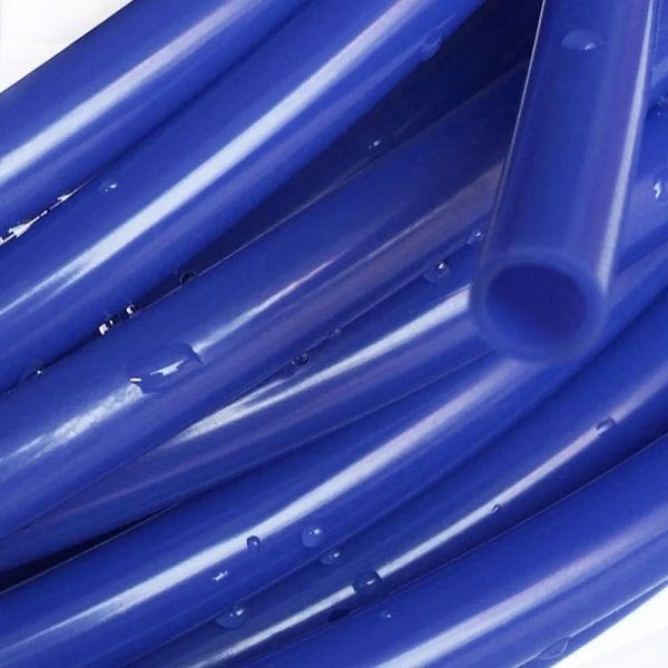 5m / lot, 6 mm id 9 mm OD 6x9 Pipe de tuyau de tube en caoutchouc en silicone noir (grade alimentaire) Pipe médicale