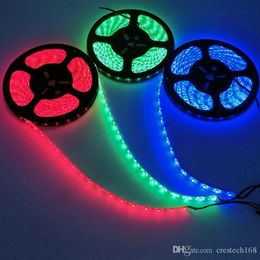 5m roldecoratie lichtstrip SMD5050 3528 5630 IP65 IP68 IP20 LED -strips Licht Warm Pure wit rood groen RGB Flexibele strip