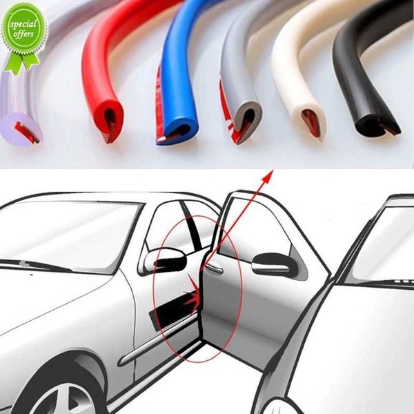 5m U Type universel voiture porte Protection bord gardes garniture style moulage bande caoutchouc anti-rayures protecteur pour voiture Auto