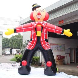 5m Decoración de fiestas mayorista al por mayor Gigante de payaso inflable de dibujos animados de payaso inflable con buen precio de China Factory 5m16ft con soplador alto