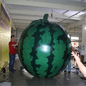 5 md (16,5 pieds) avec ventilateur de pastèque gonflable de ballon gonflable avec soufflant pour une discothèque de nuit en plein air décoration de Noël