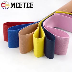 5metters Meetee 5cm Largeur Band élastique pour pantalon jupe Ruban à ceinture en caoutchouc DIY DIY SAGES DES SACS Vêtements ACCESSOIRES