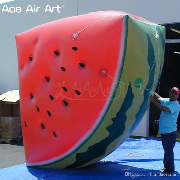 5mh (16,5 pieds) avec ventilateur de fruits personnalisés personnalisés de pastèque pomme gonflable Tomate Farm trading show publicitaire ballon avec soufflant gratuit