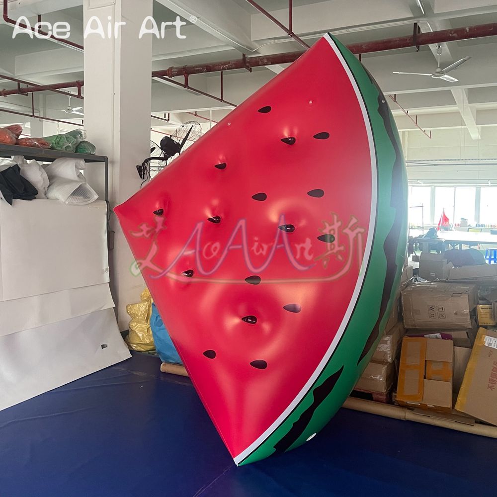 5mH (16.5ft) with blower Inflatable Watermelon Fruit Model with Air Pump for Outdoor Display or Fruit Party